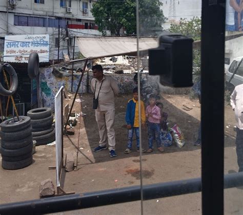 There is no shed stoppage at Lalghati, passengers stand in the hot sun ...
