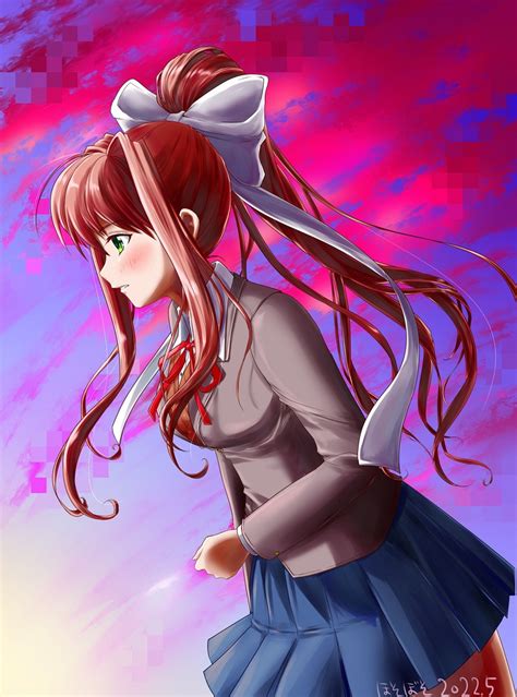 Monika (Doki doki Literature club) :: Doki doki Literature club :: Art ...