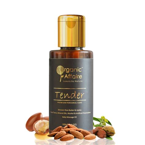 Buy Paraben Free Organic Baby Massage Oil (Tender) | Organic Affaire