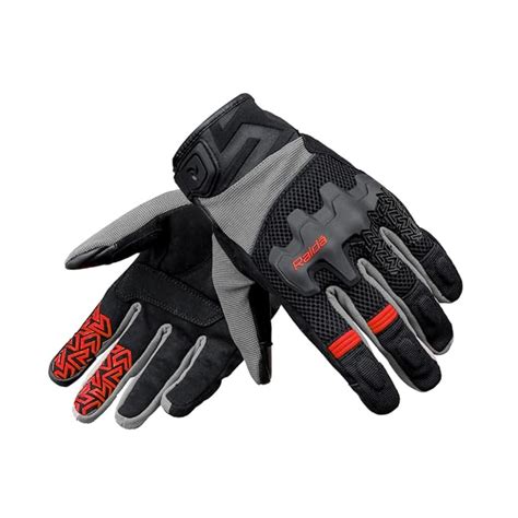 Raida Drift Motorcycle Riding Gloves | Scaphoid Shield Palm Slider | 3D ...