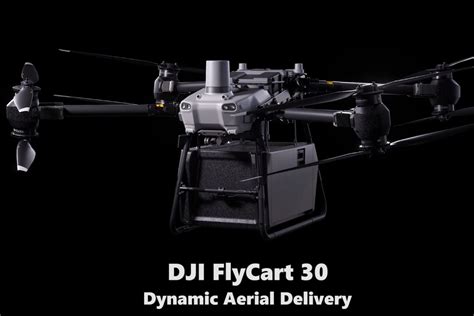 Aerial package delivery becomes reality with DJI FlyCart 30 cargo drone ...