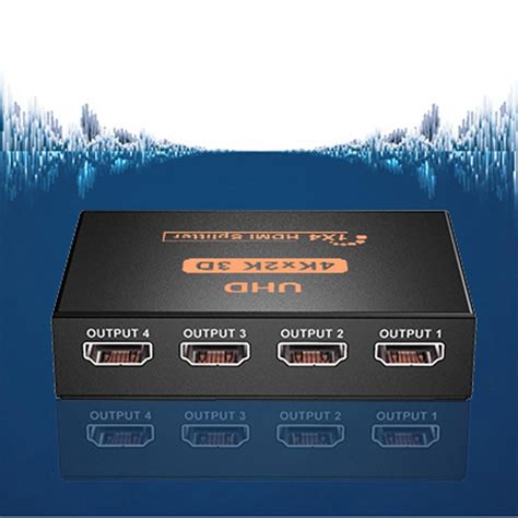 HDMI Splitter Switch Switcher 1 in 4 Out 4KX2K 3D Practical for Projec ...