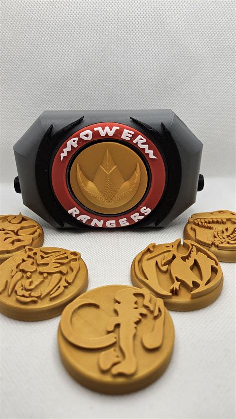 STL file Mighty Morphin Power Rangers Weapon/Morpher Bundle 🔫 (3MF ...