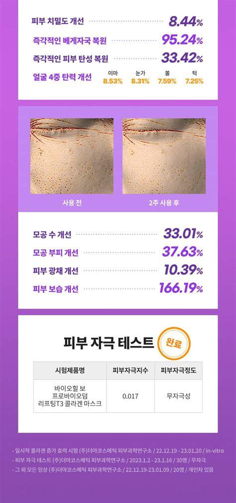 Probioderm Lifting Tea 3 Collagen Gel Mask 4ea+1ea - maccaron