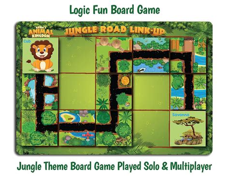 Krida Animal Kingdom Puzzle & Board Game – Bagpoint
