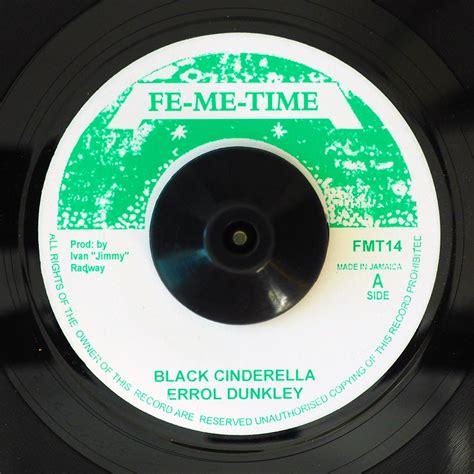 Errol Dunkley Black Cinderella Augustus Pablo Cinderella In Black rhyt ...