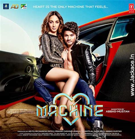 Machine First Look Posters | Mustafa Burmawalla, Kiara Advani | Jackace ...