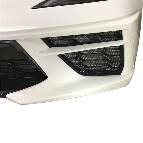 customcargrills Mesh Set for 2020-2022 Chevy Corvette C8 Radiator ...