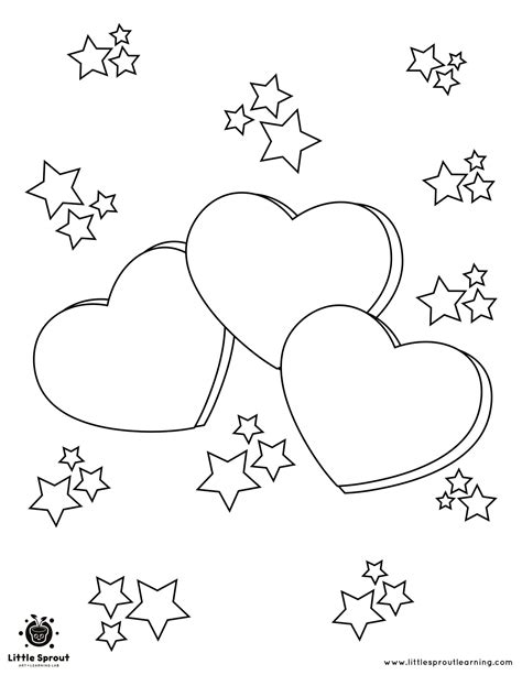 Top 16 Heart Coloring Pages