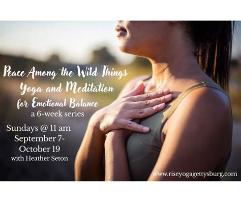 Peace Among the Wild Things: Yoga and Meditation for Emotional Balance ...