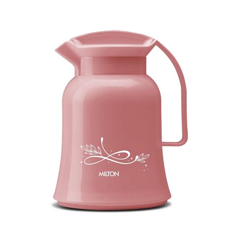 Milton Crystal 500 Vacuum Insulated Inner Glass Hot or Cold Flask, 500 ...