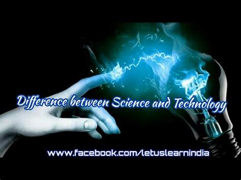 Science Technology Difference 的图像结果