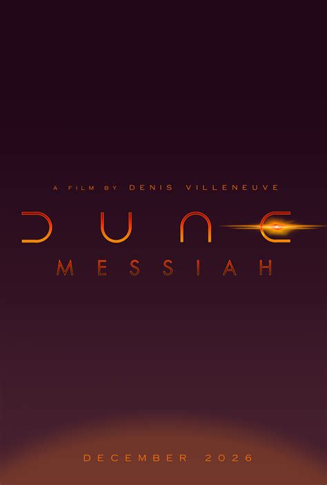 DUNE 3 MESSIAH Teaser Poster by mrandrew7w7 on DeviantArt