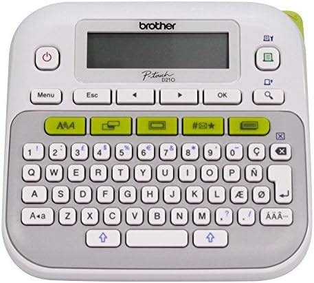 Brother PT-D210 Electronic Desktop Label Maker : Amazon.in: Office Products