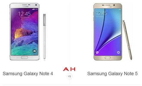 Galaxy Note 5 vs Note 4 的图像结果