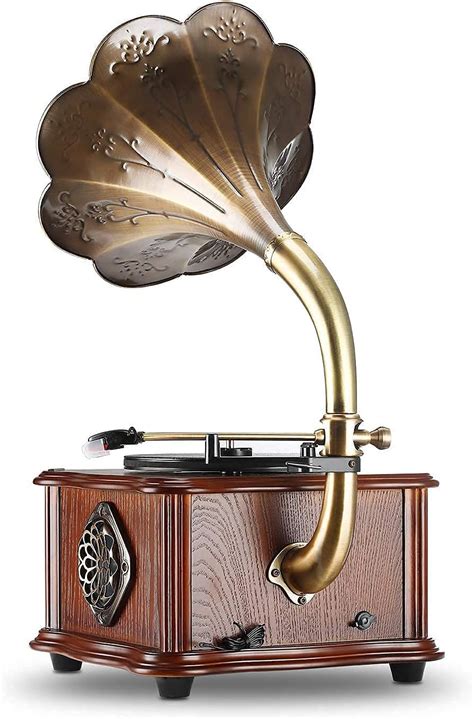 Buy LuguLake Record Player Retro Turntable All in One Vintage ...