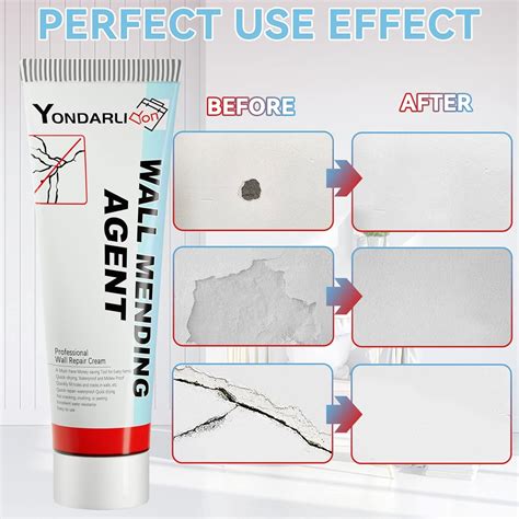 Buy Drywall Repair Kit, Spackle Wall Repair Kit with Scraper, Wall ...