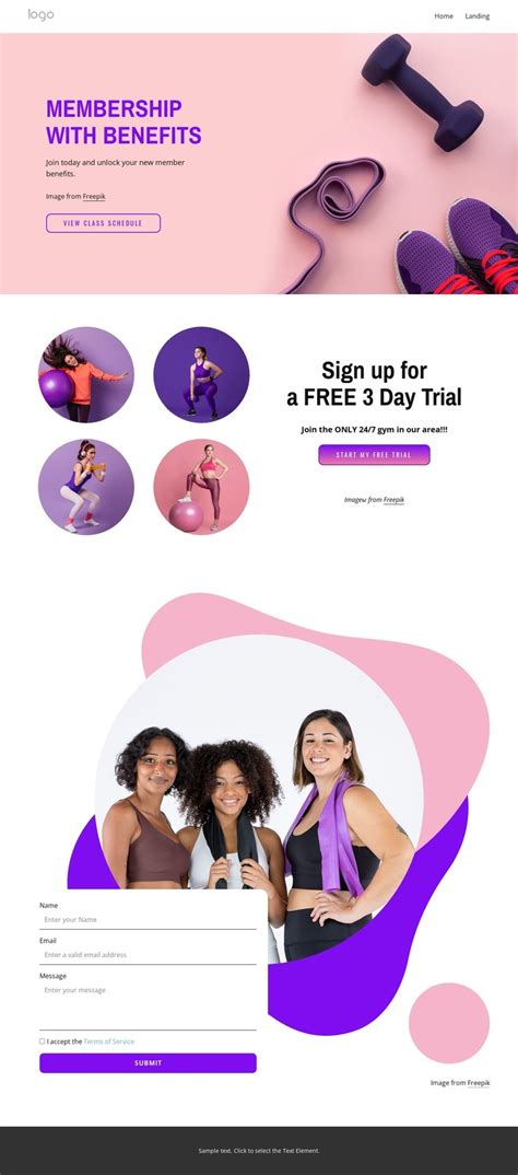 Image result for Membership Page HTML CSS