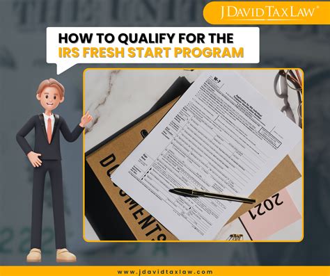 What Qualifies You for the IRS Fresh Start Program?