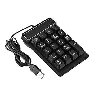 1.5M / 5FT USB Wired 19 Keys Numeric Keypad Number Pad for Laptop ...