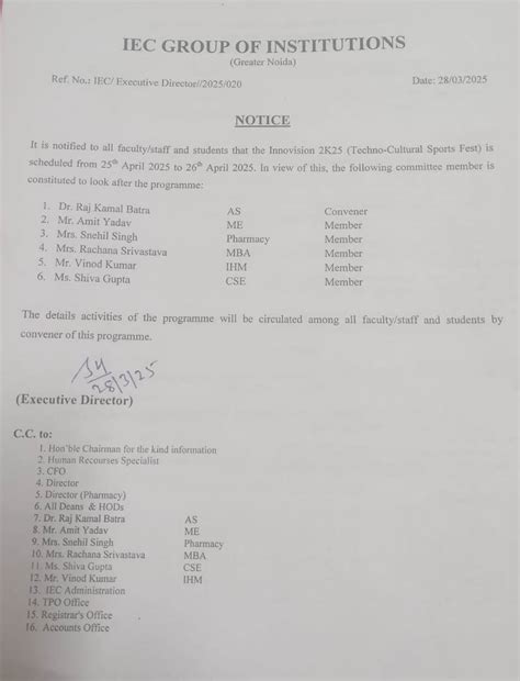 IEC Group of Institutions, Greater Noida