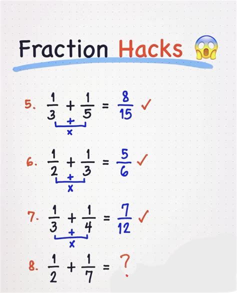 Image result for How to Do Fraction Addition