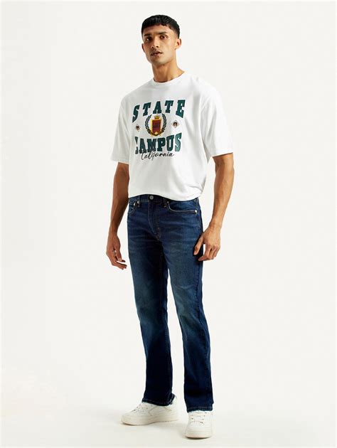 Men's 527 Dark Indigo Bootcut Fit Mid Rise Jeans – Levis India Store