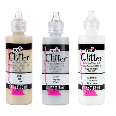 Tulip Glitter Fabric Paints – Paintertainment