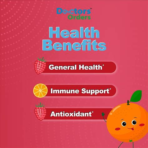 Doctor's Finest Kids Multivitamin Gummies - Vegetarian, GMO-Free ...