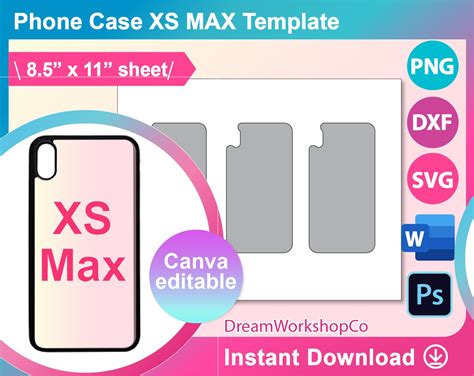 Iphone Case Template Psd