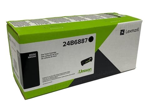 Lexmark 24B6887 M3250 XM3250 Toner Cartridge (Black) in Retail ...