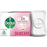 Buy Dettol Skincare Moisturizing Bathing Soap Bar With Glycerine (Buy 4 ...