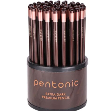 Extra Dark Premium Pencil Pack Of 50 Pentonic – JITCO