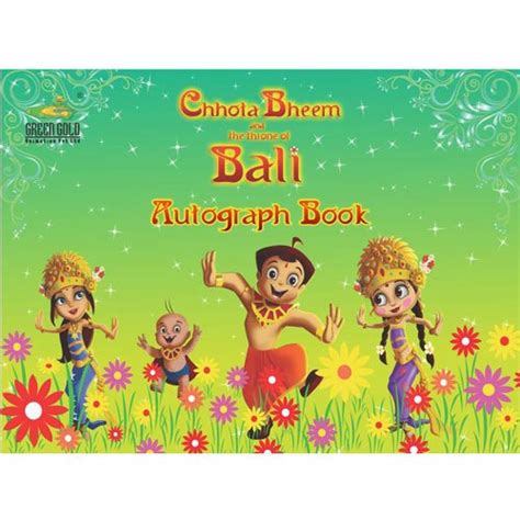 Buy Chhota Bheem and the Throne of Bali - Autograph Book: 1 Online at ...