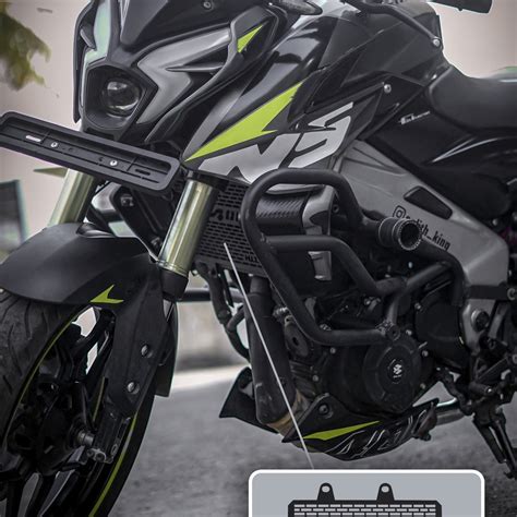 RADIATOR GUARD BLACK FOR BAJAJ NS 400 Z - RD 933 – Moto Modz