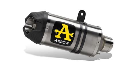 Arrow Titanium Indy Race Carbon Fibre End Cap Exhaust For Yamaha Yzf-R1 ...