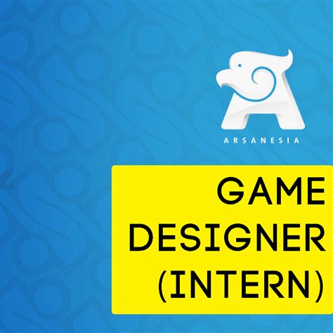 Game Designer (Internship) - Arsanesia
