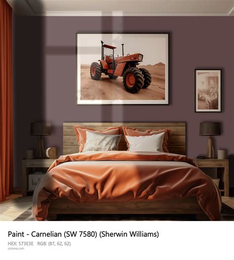 Sherwin Williams Carnelian (SW 7580) Paint - color codes, matching ...
