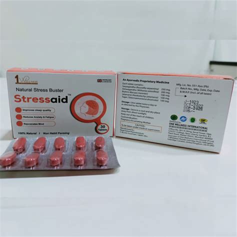 STRESSAID TABLETS (STRIP PACKING) Aclivia Healthcare Pvt. Ltd.