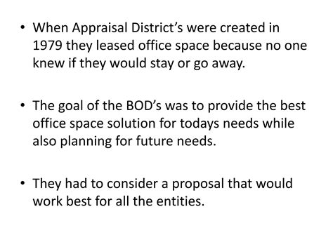 Brazos Central Appraisal District | PPTX
