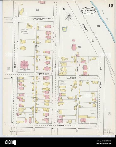 Sanborn Fire Insurance Map from Steubenville, Jefferson County, Ohio ...