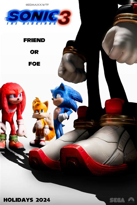 Sonic The Hedgehog 3 Movie Fanart at Edith Vreeland blog