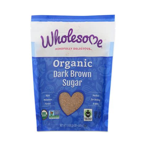Organic Dark Brown Sugar by Wholesome | Thrive Market