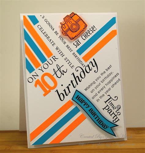 Handmade by G3: A unique birthday card