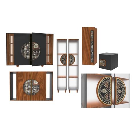 Fijian Tribal Bark-Cloth Door Handles – Minstudio