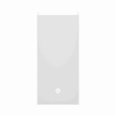 Polypropylene Stand file box Wide A4 Clear