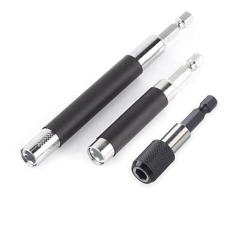 Saipe Magnetic Screw Drive Guide Drill Bit Tip Holder Screwdriver Bit ...