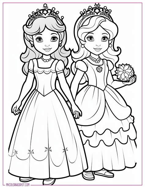 Image result for Princess Color Pages