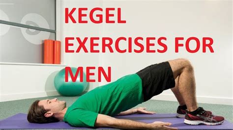 kegel exercises for men at home step by step - YouTube