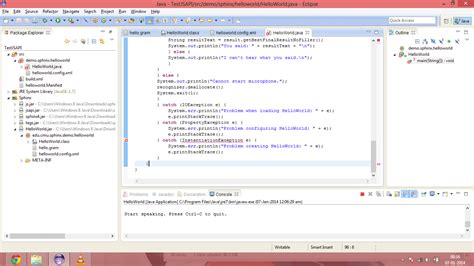 +Java Code HelloWorld 的图像结果